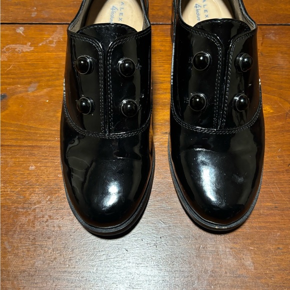 Alex Marie 4 Feature Technology Slip On Dress Shoes Black Size 6.5M - Picture 1 of 5